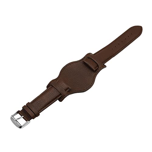 Healvian 1 Stück Lederriemen Armband Cowide Watchband Band Ersatz Handgelenksgurt Kauwindgurt Oberschicht Rindsleder Coffee Healvian 1 Stück Lederriemen Armband Cowide Watchband Band Ersatz Handgelenksgurt Kauwindgurt Oberschicht Rindsleder Coffee von Healvian