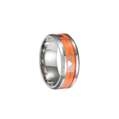 Healvian 1 Stück Leuchtender Paar Ring Stapelbare plattierte Ringe innere Arc -Ergonomie atmungsaktiv Fingerring Fingerstimmungsring Orange Healvian 1 Stück Leuchtender Paar Ring Stapelbare plattierte Ringe innere Arc -Ergonomie atmungsaktiv Fingerring Fingerstimmungsring Orange von Healvian