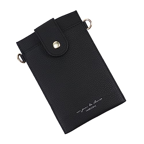 Healvian Verstellbare PU Umhängetasche Damen Straddle Tasche mit Schultergurt Kleine Handliche Geldbörse für Reisen Crossbody Tasche für Erwachsene von Healvian