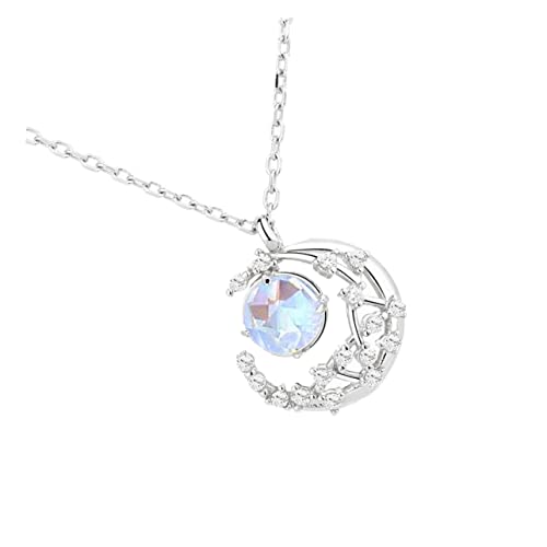 Healvian Halsschmuck Mit Mondanhänger Halsdekoration Modische Halsspitze Aufwendiger Halsring Für Männer Und Frauen Feine Verarbeitung Und Angenehme Haptik von Healvian