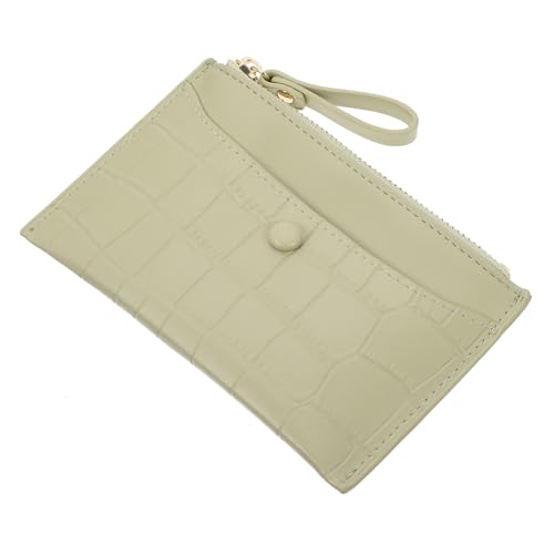 Healvian 1 Stück PU Geldbörse für Damen Multifunktionale Reißverschluss Münztasche Kompaktes Design für Karten und Kleingeld für Reisen und Täglichen Gebrauch von Healvian