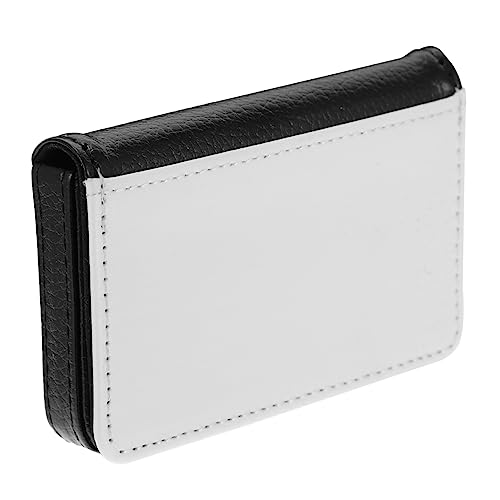 Healvian 1 Stück Retro Kartenhalter PU Robustes Kartenetui für Id Karten für Reisen Professionelle Anlässe für Kreditkarten Visitenkarten von Healvian