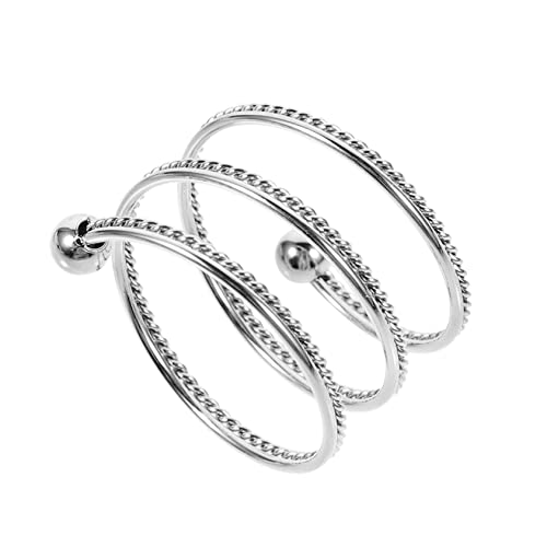 Healvian 1 Stück Verstellbarer Offener Ring Modischer Finger Ring für Damen Herren Elegantes Simples Healvian 1 Stück Verstellbarer Offener Ring Modischer Finger Ring für Damen Herren Elegantes Simples von Healvian
