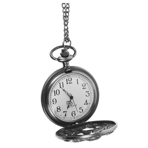 Healvian 1 Stück Vintage Taschenuhr Retro Quartz Uhr mit Großer Ziffernmarkierung Unisex Taschenuhr Geschenkidee für Freunde Familie Leicht Einfach zu Transportieren Healvian 1 Stück Vintage Taschenuhr Retro Quartz Uhr mit Großer Ziffernmarkierung Unisex Taschenuhr Geschenkidee für Freunde Familie Leicht Einfach zu Transportieren von Healvian