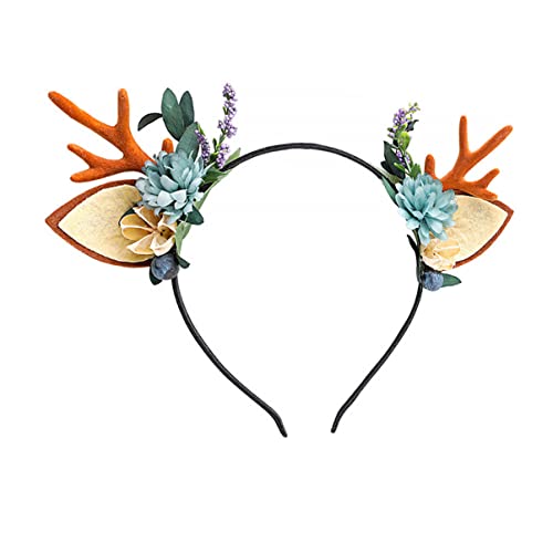 Healvian 1stück Weihnachts Haarreif Antler Stirnband Für Dekoration Für Weihnachtsfeiern Und Fotosessions Leicht Und Tragbar Cosplay-zubehör von Healvian