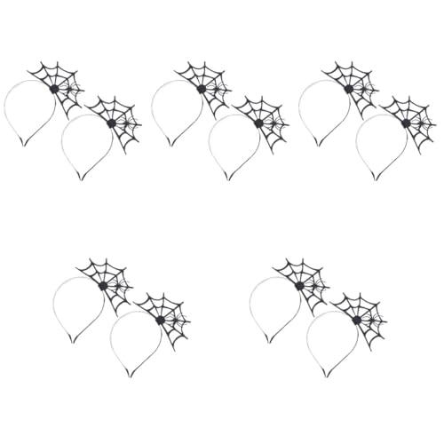 Healvian 10 Spinnen Haarreifen für Halloween Lustiges Kopfschmuck Zubehör für Kostümparty und Cosplay Modisches Design für Tolle und Unvergessliche von Healvian