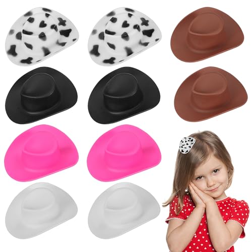Healvian 10stücke Mini Cowgirl Hut Haarclips Mit Verschiedenen Farben Für Halloween Kostüme Alligator-haarspangen Für Frauen Stylische Haaraccessoires Healvian 10stücke Mini Cowgirl Hut Haarclips Mit Verschiedenen Farben Für Halloween Kostüme Alligator-haarspangen Für Frauen Stylische Haaraccessoires von Healvian