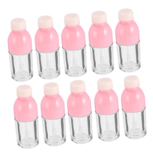 Healvian 10 Stück Teiliges Kleine Transparente Lipgloss fläschchen aus Langlebigem Kunststoff Leere Kosmetikbehälter für Lipgloss Lippenöl und Lippenbalsam Praktische Reisegröße für Frauen Healvian 10 Stück Teiliges Kleine Transparente Lipgloss fläschchen aus Langlebigem Kunststoff Leere Kosmetikbehälter für Lipgloss Lippenöl und Lippenbalsam Praktische Reisegröße für Frauen von Healvian