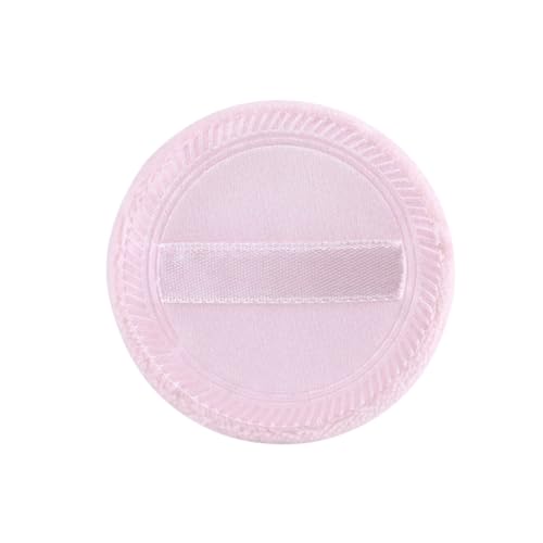 Healvian 10 Stück Teiliges Rundes Puderquaste Make Up Schwämmchen mit Rayonband zur Haut Gleichmäßige Foundation Auftragung für Salon Zuhause und Unterwegs Zufällige Farbe Zufällige Farbe von Healvian