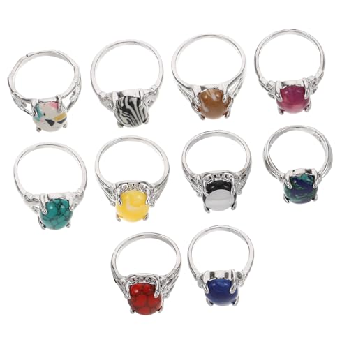 Healvian 10 Stück Teiliges Vintage Knuckle Rings Set Damen Stapelbare Mode Ringe mit Kunststein Boho Schmuck Mix für Statement Look und Vielseitige Tragevarianten Healvian 10 Stück Teiliges Vintage Knuckle Rings Set Damen Stapelbare Mode Ringe mit Kunststein Boho Schmuck Mix für Statement Look und Vielseitige Tragevarianten von Healvian