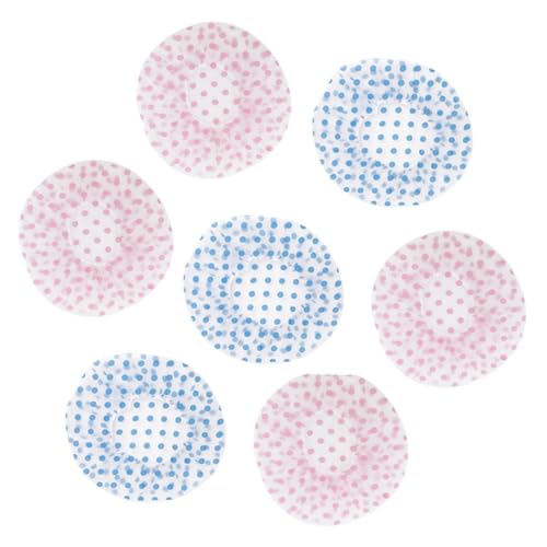 Healvian 10 Stück Teiliges Wasserdichte Duschhauben aus Weichem Material Multifunktionale Badekappen für Damen und Herren Kompakt für Duschen Gesichtsreinigung und Reisen Angenehm zu von Healvian