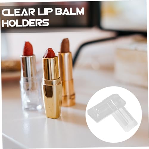 Healvian 10 Stück Transparente PVC Kartenhalter mit Sichtfenster Vielseitige Geld und Kartenhalter für DIY Lip Balm Pouches Langlebig Praktisch für Bargeld Kreditkarten Ausweise von Healvian