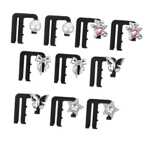 Healvian 10 Stück Verstellbare Taillenverkleinerer Clips für Jeans Hosen Röcke Wiederverwendbare Bundklemmen für Sicheren Halt Anpassbare Taillenknöpfe für Damen und Herren Vielseitig für von Healvian