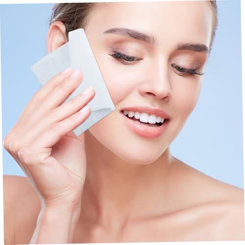 Healvian 100 Stück Non Woven Makeup Entferner Pads Hautfreundlich Weich Multifunktionale Reinigungspads für Sanfte Gesichtsreinigung und Make Up Entfernung für Tägliche Anwendung von Healvian