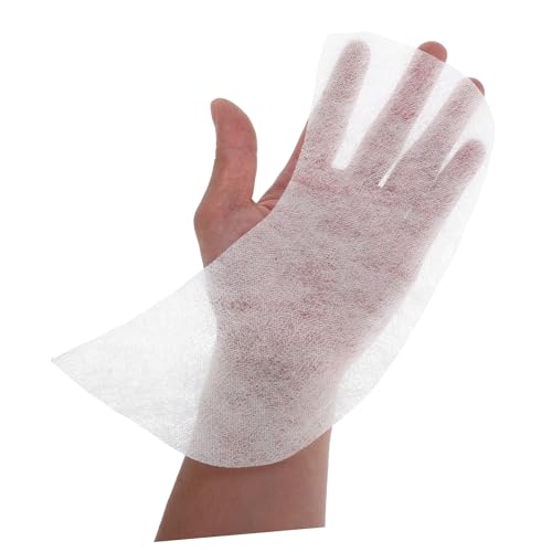 Healvian 100 Stück Seiden Halsmaske zur Hydratation und Faltenreduktion Anti aging Nackenpflege Patch Atmungsaktive Spa Gesichtsmaske Feuchtigkeitsspendend Hautfreundlich Nahtloser Sitz von Healvian