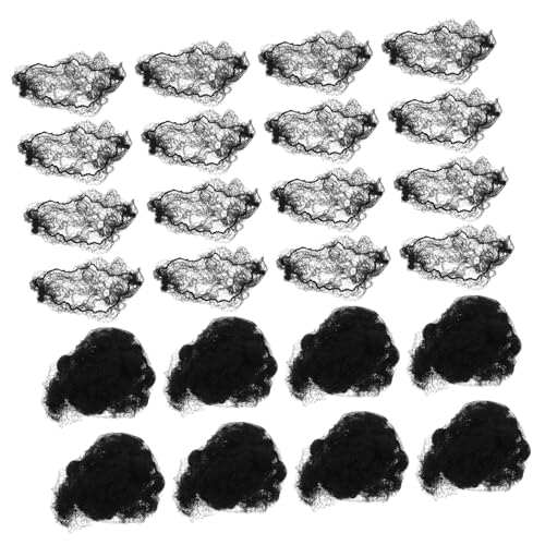 Healvian 100stücke Haarnetze Aus Unsichtbar Für Dutts Elastisch Für Frauen Gastronomie Flugpersonal Ballett Haarstyling-accessoire von Healvian