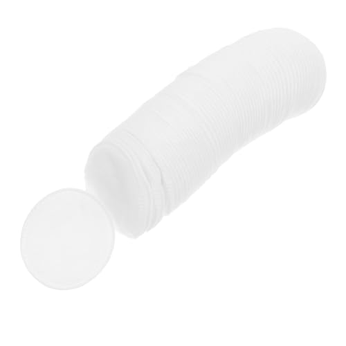 Healvian 100stücke Wiederverwendbare Make-up-entferner-pads Waschbare Peeling-wattepads Für Gesichtsreinigung Weiche Kosmetik-wattepads Für Hauttypen Weiß von Healvian