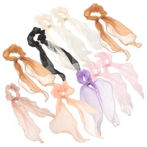 Healvian Hochwertige Haargummis Aus Seide – 10 Stück Schweifhaar Pferdeschwanz-haarbänder Haargummi-set Stylische Haargummis Für Damen Und Kinder von Healvian