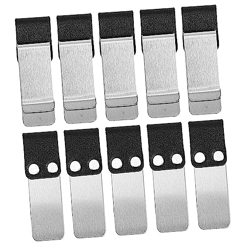 Healvian 10Stücke Geldscheinklammern Multifunktionale Papierbinder Clips Für Tickets Bargeld Robuste Clips von Healvian