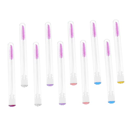 Healvian 10stücke Mascara-wimpernbürsten Mit Tuben Wimpernapplikator Aus Augenbrauenpinsel-tube Wimpernbürste Beauty-wimpern Makeup-wimpernapplikator Tragbar Und Leicht von Healvian