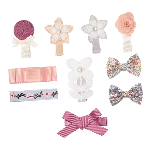 Healvian Haarspangen-set 10 Stück/set Große Schleife Haarspangen Schleifen Für Mädchen von Healvian