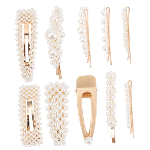 Healvian 10-teiliges Haarspangen-set Einfache Haarnadel Dekorative Haarspange Für Frauen Kopfbedeckungen Haar-accessoires Für Mädchen Haarspangen Für Kopfbedeckungen von Healvian