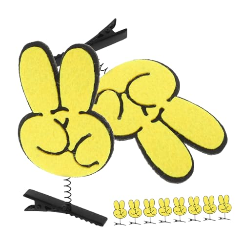 Healvian 10stücke Haarspangen Für Mädchen Dekorative Haarclips Haarschmuck Handhaarspangen Verspieltes Accessoire Für Frisuren von Healvian