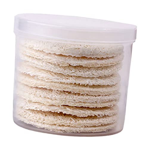 Healvian 10stücke Loofah Make-up Entferner Pads Sanfte Gesichtsreinigung Für Hauttypen Für Und Tägliche Anwendung Und Exfolierend von Healvian