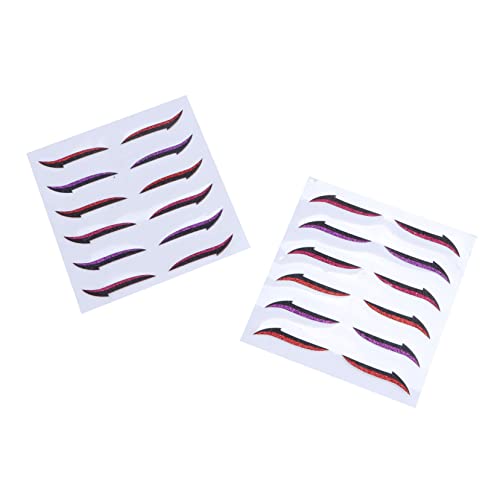 Healvian 12paare Eyeliner Aufkleber Wiederverwendbare Doppelte Lidstrips Und Schweißfest Für Natürliche Augenlider Geeignet Für Augenformen Und Ethnien von Healvian
