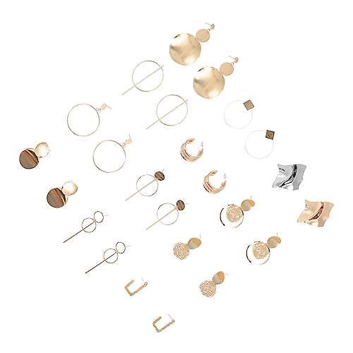 Healvian 12 Paare Geometrische Ohrringe Vintage Ear Dangles für Damen Ohrhänger für Hypoallergen Leicht zu Perfektes für Freundinnen Verwandte von Healvian