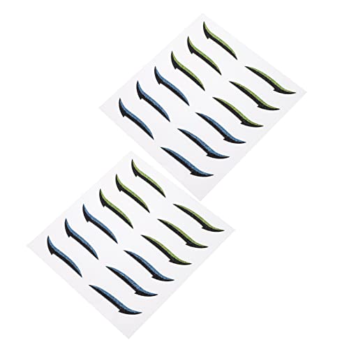 Healvian 12 Paare Wiederverwendbare Doppelte Augenlid Aufkleber Eye Makeup Sticker für Größere Augen mit für und Mädchen von Healvian