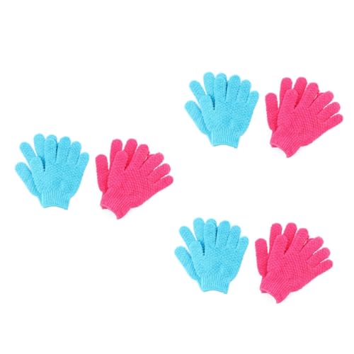 Healvian 12 Stk Bade-Peeling-Handschuhe Körper abgestorbene Haut entfernen Badehandtücher exfoliating glove exfoliate gloves Badetuch Massagehandschuh für den Rücken Peeling-Handtuch Schutz von Healvian