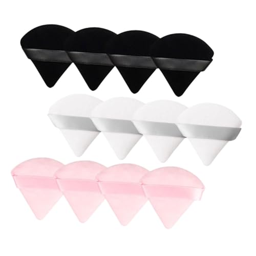 Healvian 12 Stück Dreieckiger Makeup Puder Puff Weicher Schwamm für Lose Puder Geeignet für Flüssige und Trockene Produkte für Empfindliche Haut Einfach zu Reinigen Healvian 12 Stück Dreieckiger Makeup Puder Puff Weicher Schwamm für Lose Puder Geeignet für Flüssige und Trockene Produkte für Empfindliche Haut Einfach zu Reinigen von Healvian