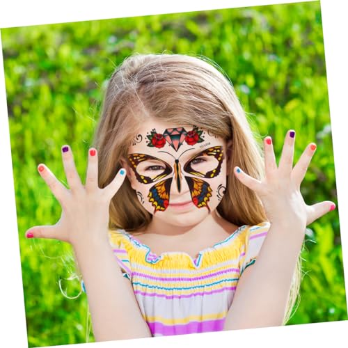 Healvian 12 Stück Halloween-Gesichtsaufkleber glitzerndes Gesicht vorübergehend für temporäre tattoos halloween halloweenschminke Aufkleber für Gesichtstätowierungen aufkleber Healvian 12 Stück Halloween-Gesichtsaufkleber glitzerndes Gesicht vorübergehend für temporäre tattoos halloween halloweenschminke Aufkleber für Gesichtstätowierungen aufkleber von Healvian