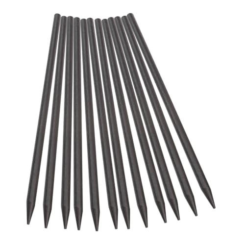 Healvian 12 Stück Teiliges Holz haarstäbchen Vintage Haarschmuck Retro Haarinsert für Frauen Mädchen Langlebige Einfache Runde Holz haarnadeln Traditioneller Chinesischer Stil für DIY von Healvian