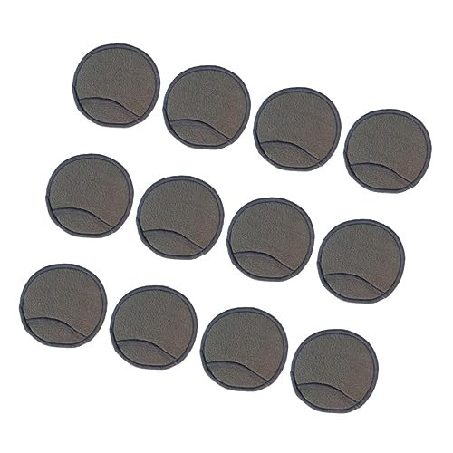 Healvian 12 Stücke Bambus Faser Pad Make Up Entferner Gesicht Wischen Pad Gesicht Waschen Kosmetik Matte Waschen von Healvian