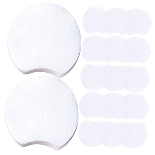 Healvian 1200 Stück Perlmuster-Make-up-Entferner Baumwolle make up remover pads abschminken pads Gel-Nagellack-Entferner Abschminkpads Reise-Gesichtspads Gesichtspads für Frauen und Mädchen von Healvian
