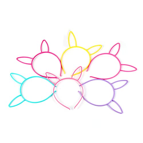 Healvian Einzigartiges Hasen-stirnband-set 12-teilig Haarbänder Aus Abs-kunststoff Party-accessoires für Jungen und Mädchen von Healvian