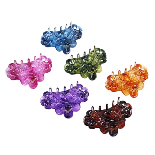 Healvian 12stücke Haarklammern Für Frauen Und Mädchen Große Haarklammern Aus Kunststoff Rutschfester Griff Für Dickes Und Dünnes Haar Haar-accessoires Gemischte von Healvian