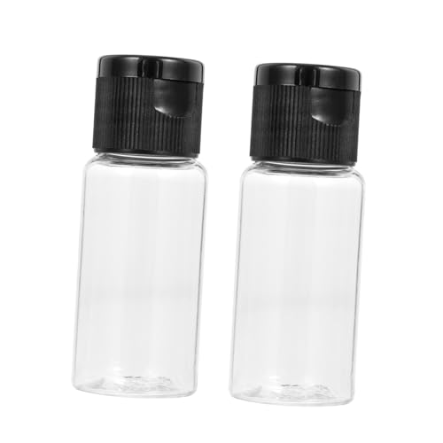 Healvian 12Stücke Lotion Flaschen Auslaufsichere Reisebehälter Für Kosmetik Wiederverwendbare Pet Flaschen Mit Schwarzem Deckel Für Handcreme Duschgel von Healvian