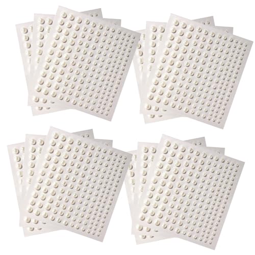 Healvian 12blätter Selbstklebende Perlen Aufkleber Für Gesicht Make-up Nail Art Telefon Perlen Aufkleber Für Halloween Cosplay Hochzeit Party von Healvian