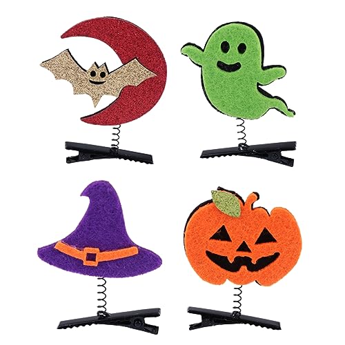Healvian 12stücke Halloween Haarspangen Mit Kürbis Und Leichte Strapazierfähige Haarschmuck Für Damen Für Halloween-partys Und Maskeraden von Healvian