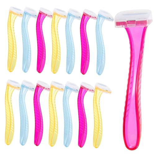 Healvian 15 Stück Teiliges Manuelles Body Hair Trimmer für Frauen Hautschonende Rasur Präzise Klingen für Achseln Beine und Bikinizone Tragbar und Reisetauglich Geeignet für Empfindliche von Healvian