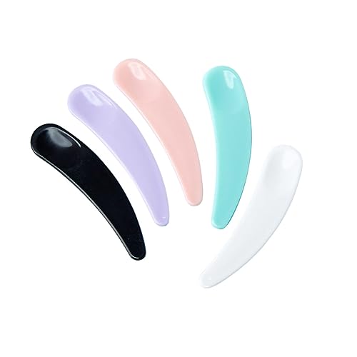 Healvian 150 Stück Teiliges Set Kosmetikspatel für Gesichtsmaske und Cremes Praktische Löffel für Makeup Hautpflege und Probenahme für und Mädchen Farben von Healvian