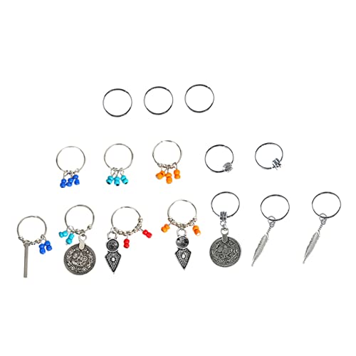Healvian Einzigartiges Haar-accessoire Mit Blatt-design 15 Stück Dreadlock-dekore Stilvolle Zöpfe Manschetten Für Weihnachten Und Geburtstag von Healvian