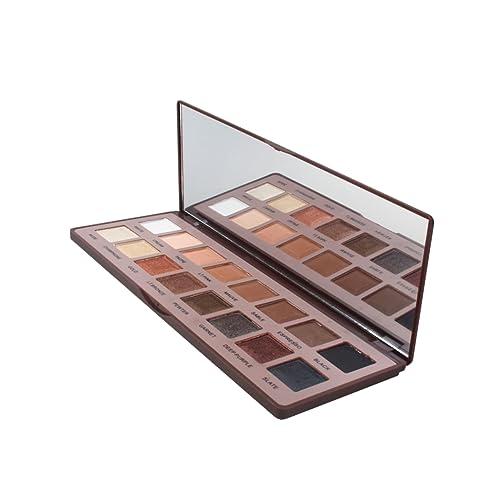 Healvian Lidschatten-palette 16 Farben Erdtöne Schimmer Natürliche Schönheit Für Den Alltag Und Besondere Anlässe Healvian Lidschatten-palette 16 Farben Erdtöne Schimmer Natürliche Schönheit Für Den Alltag Und Besondere Anlässe von Healvian