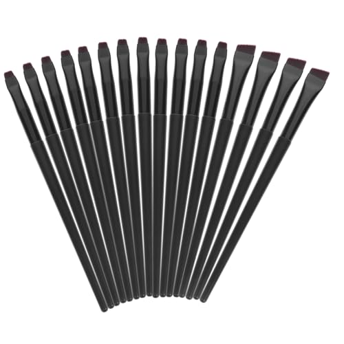 Healvian 16stücke Teiliges Augenpinsel Eyeliner Präzisionspinsel Für Feine Linien Für Make-up Und Professionelle Anwendungen Wiederverwendbar Und Tragbar Für Unterwegs von Healvian