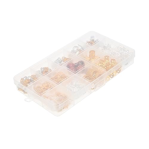 Healvian 169stücke Dreadlocks Legierung Haar Schmuckringe Dreadlocks Perlen Haarmanschettenringe von Healvian