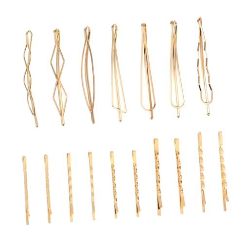 Healvian 17 Stück Teiliges Goldene Haarklammern mit Perlen Modische Haarspangen aus Legierung für Damen und Mädchen Vielseitig Einsetzbar Stilvolles Design für Verschiedene Frisuren Healvian 17 Stück Teiliges Goldene Haarklammern mit Perlen Modische Haarspangen aus Legierung für Damen und Mädchen Vielseitig Einsetzbar Stilvolles Design für Verschiedene Frisuren von Healvian