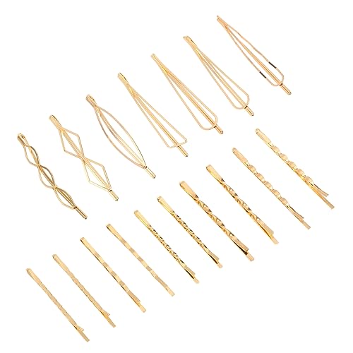 Healvian 17-teiliges Goldenes Haarnadel-set Im Gemischten Stil – Modische Haarspangen Für Damen Mit von Healvian